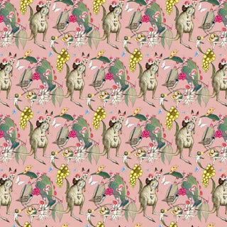 May Gibbs Christmas - Advent Kangaroos Pink