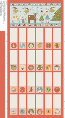 Countdown to Christmas Advent Calendar - Red