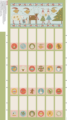 Countdown to Christmas Advent Calendar - Green