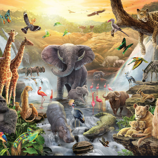 Carlie Edwards Collection - Africa Panel