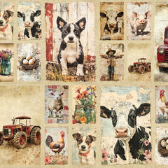 Coops Farm Vintage Panel - DV6795 (Small)