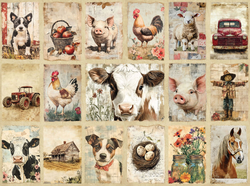 Coops Farm Vintage Panel - DV6796 (medium)