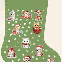 Santa Paws Kitten Stocking