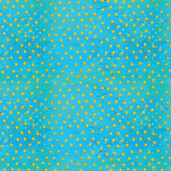 Smile Style - Teal Stars