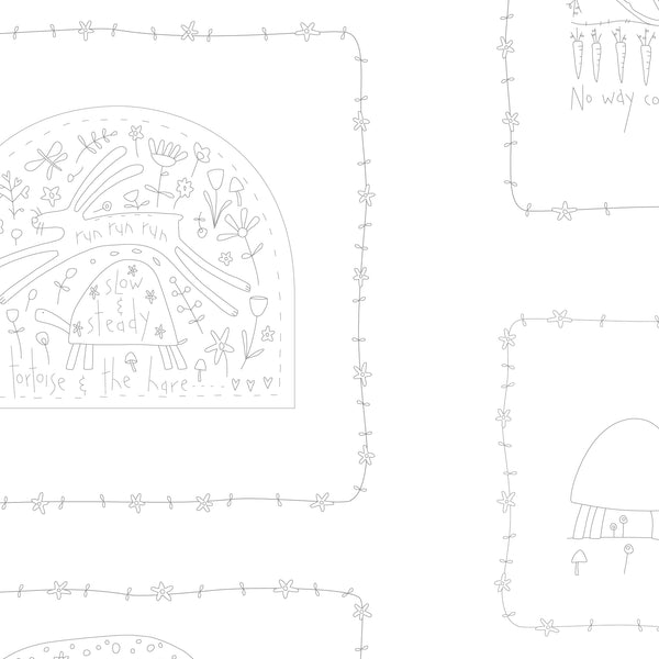 Slow & Steddy Stichery Panel - DV7441