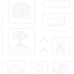 Slow & Steddy Stichery Panel - DV7441