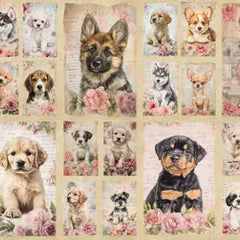 Coops Farm Puppies Panel - DV7935