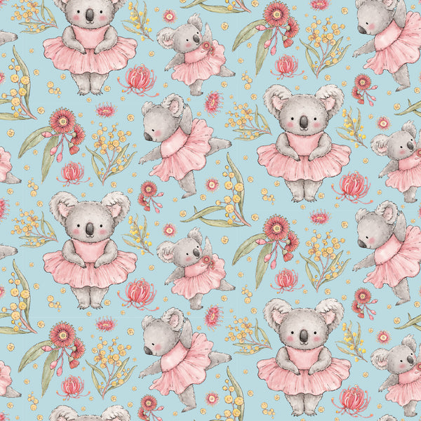 Koala Ballerina – Dancing Koalas Blue – DV8052