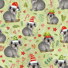 Native Wonderland - Koalas Green