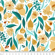 Load image into Gallery viewer, Plentiful Blooms - Gumnuts - Gold/White