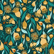 Load image into Gallery viewer, Plentiful Blooms - Gumnuts - Gold/Green