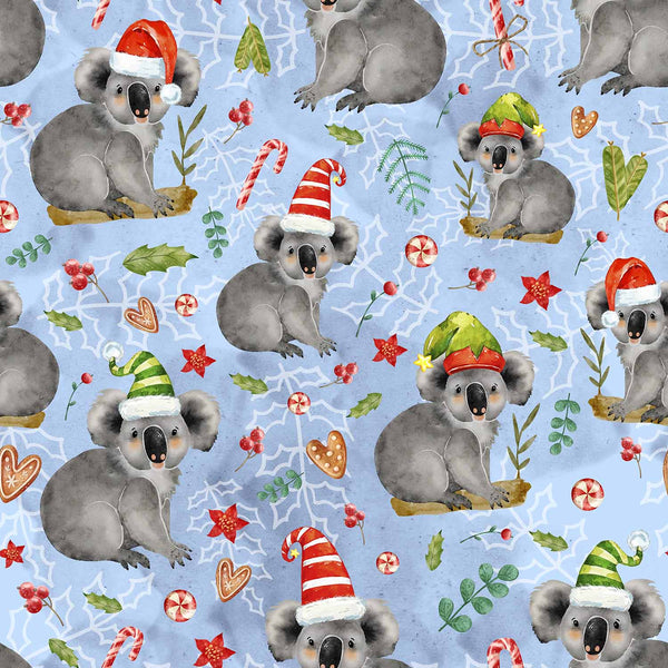 Native Wonderland - Koalas Blue