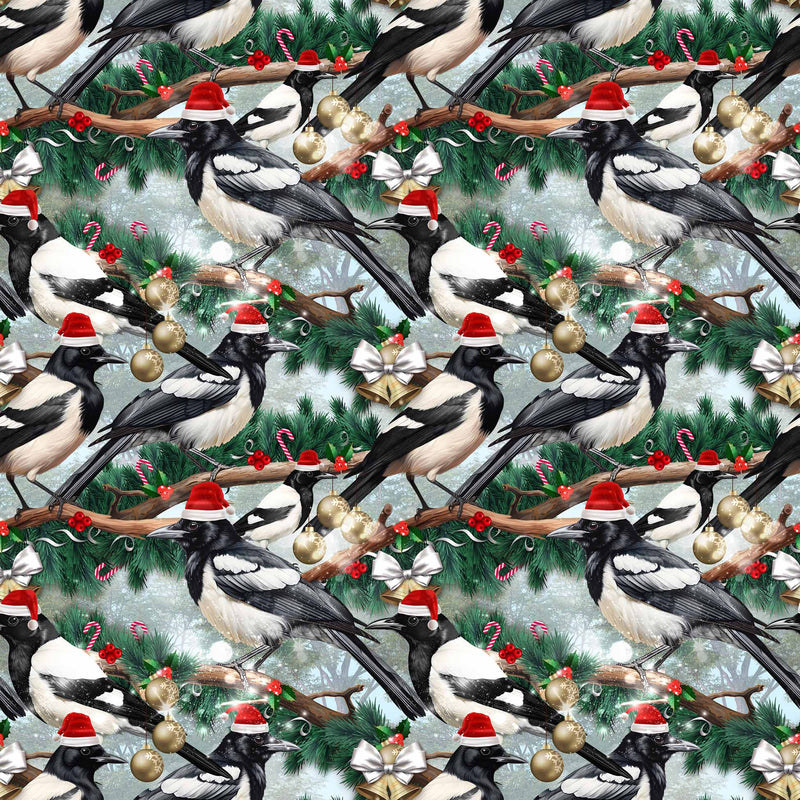 Festive Friends - Magpies
