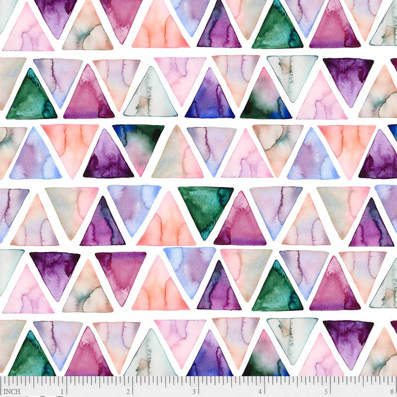 Gemstones - Pink Triangles