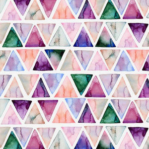 Gemstones - Pink Triangles