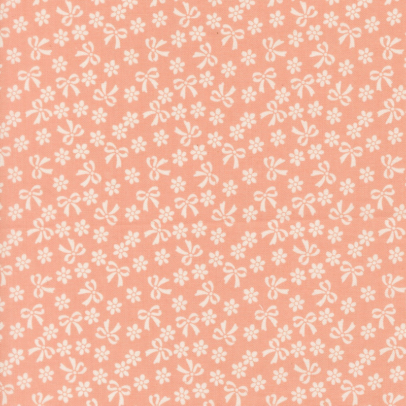 Handmade Sweetness – Bows & Blossoms Coral