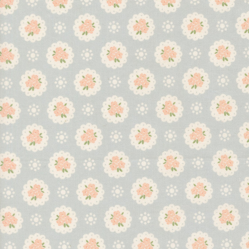 Handmade Sweetness – Doily Blooms Blue