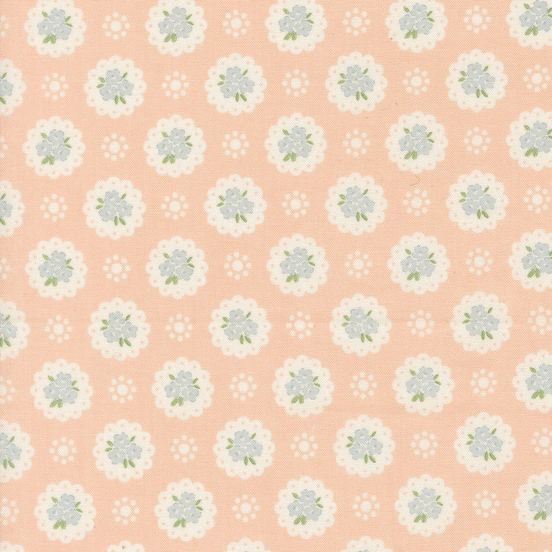Handmade Sweetness – Doily Blooms Peach