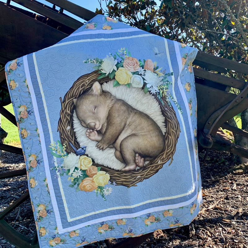 Native Nursery Panel Quilt Kit