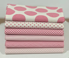 Load image into Gallery viewer, Tilda Basics Fat Quarter Bundle in Pinks - 6 pieces