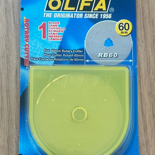 OLFA Rotary Cutter Replacement Blade - 60mm
