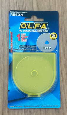 OLFA Rotary Cutter Replacement Blade - 60mm