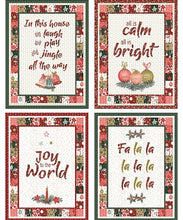 Load image into Gallery viewer, A Vintage Christmas Art Panel
