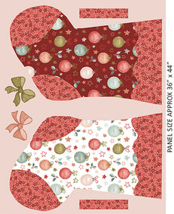 A Vintage Christmas Stocking Pink