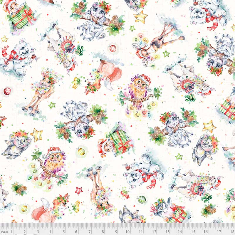 Little Darlings Christmas - Christmas Characters - White