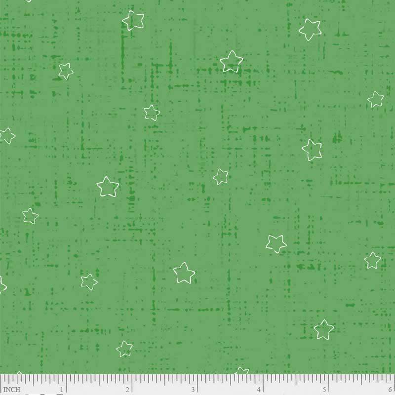 Little Darlings Christmas - Stars - Green