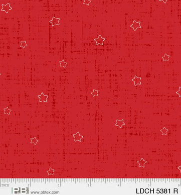 Little Darlings Christmas - Stars - Red