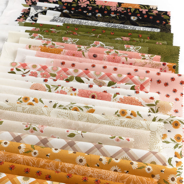 Ladybug Whimsy - Fat Quarter Bundle – 29 pieces