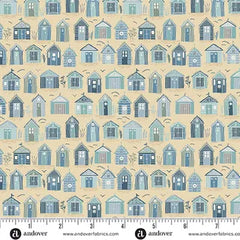 Driftwood - Beach Huts Mid Cream 174Q5