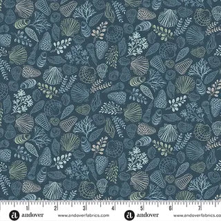 Driftwood - Shells Blue 176B