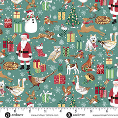 Country Christmas - Friends Teal
