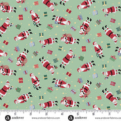 Country Christmas - Santa Green