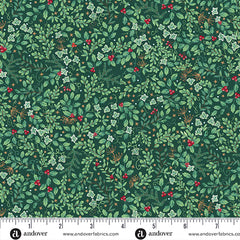 Country Christmas - Evergreen Green