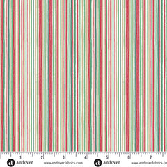 Country Christmas - Fine Stripe Cream