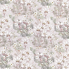 May Gibbs - Pastel Flowers Pink