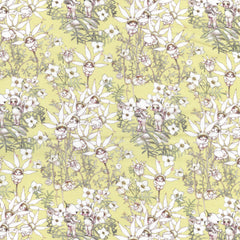 May Gibbs - Pastel Flowers Yellow