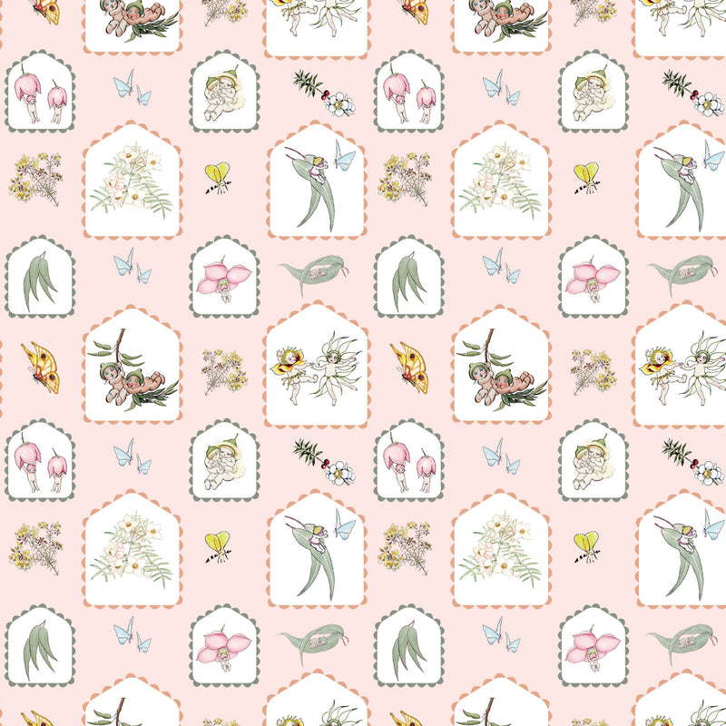 May Gibbs Garden Playtime - Icons Pink