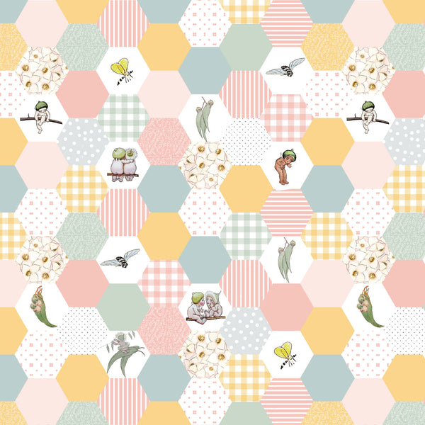 May Gibbs Garden Playtime - Hexies