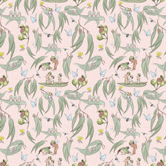May Gibbs Garden Playtime - Gumleaf Pink