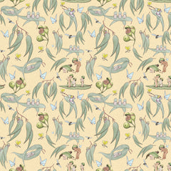 May Gibbs Garden Playtime - Gumleaf Yellow