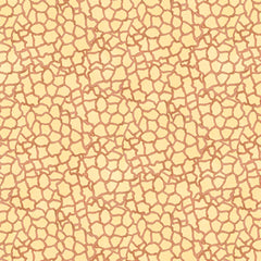 Mini Menagerie - Giraffe Print - Yellow