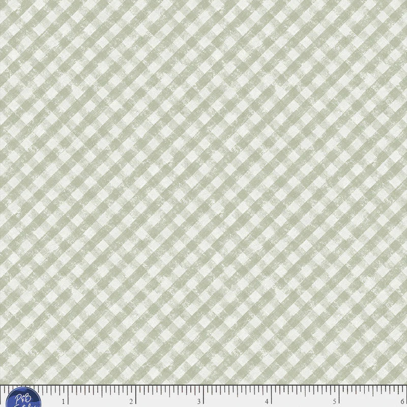 Mini Menagerie - Gingham - Grey