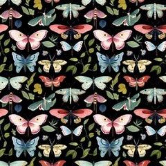 Moths on Ebony - DV6726