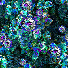 Glorious Gum Blossoms - Teal Gum Blossom