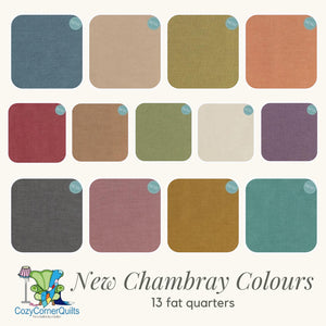 New Chambray Colours - Fat Quarter Bundle