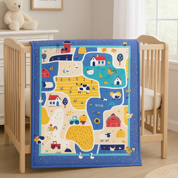 Pasture Bedtime Cot Panel